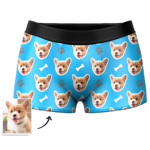 Men's Custom Dog Boxer Shorts - MyFaceBoxer